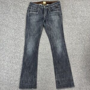 Brown Label Jeans Madison 5 Pocket Women 27 Bootcut USA Made Dark Wash‎